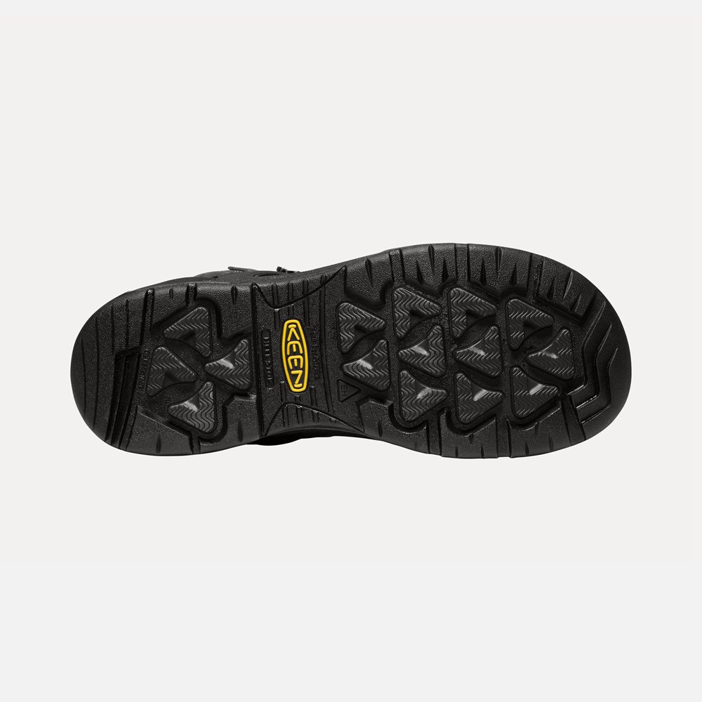 Botte de Travail Keen Homme Noir | Dover 6\" Wp (Carbon-Fiber Toe) | NVXSF-7362